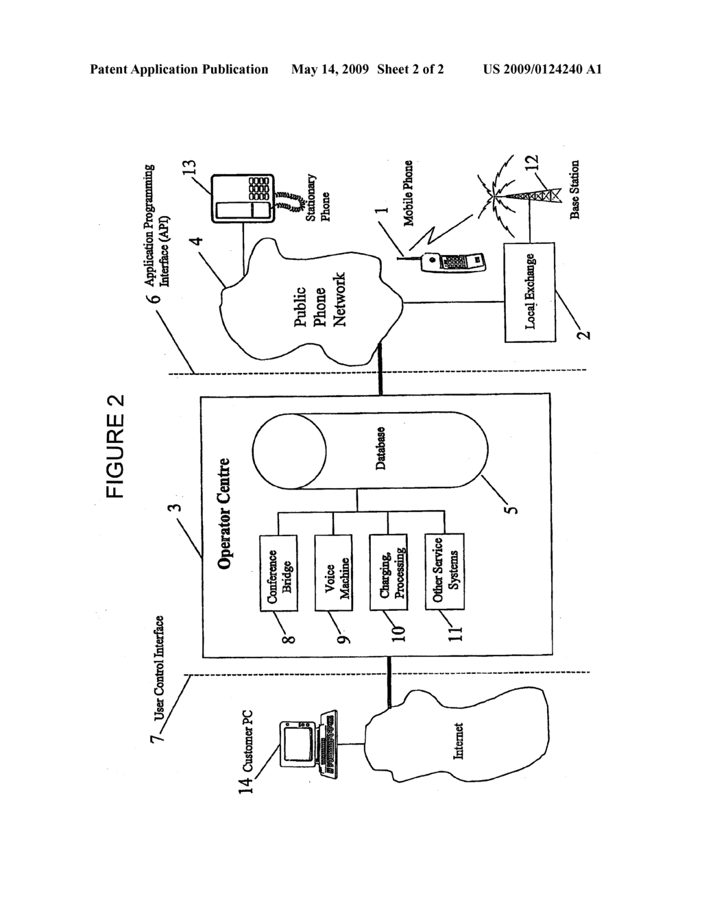 SYSTEM AND A METHOD FOR CONNECTING TELEPHONE CALLS DIRECTLY ON THE BASIS OF A TEXT QUERY - diagram, schematic, and image 03