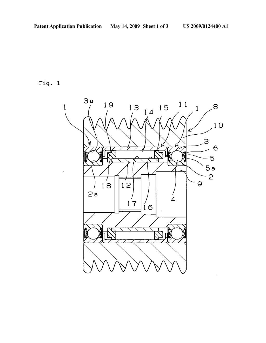 Rotation-transmitting apparatus with built-in one-way clutch - diagram, schematic, and image 02