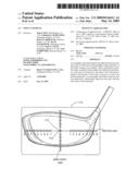 GOLF CLUB HEAD diagram and image