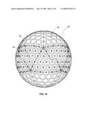 HIGH PERFORMANCE GOLF BALL HAVING A REDUCED-DISTANCE diagram and image