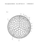 Golf ball diagram and image