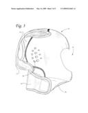 EXERCISING DEVICE FOR FACIAL MUSCULATURE diagram and image