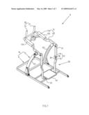 SWINGING WAIST-TWISTING FITNESS EQUIPMENT diagram and image