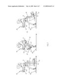 SWINGING WAIST-TWISTING FITNESS EQUIPMENT diagram and image