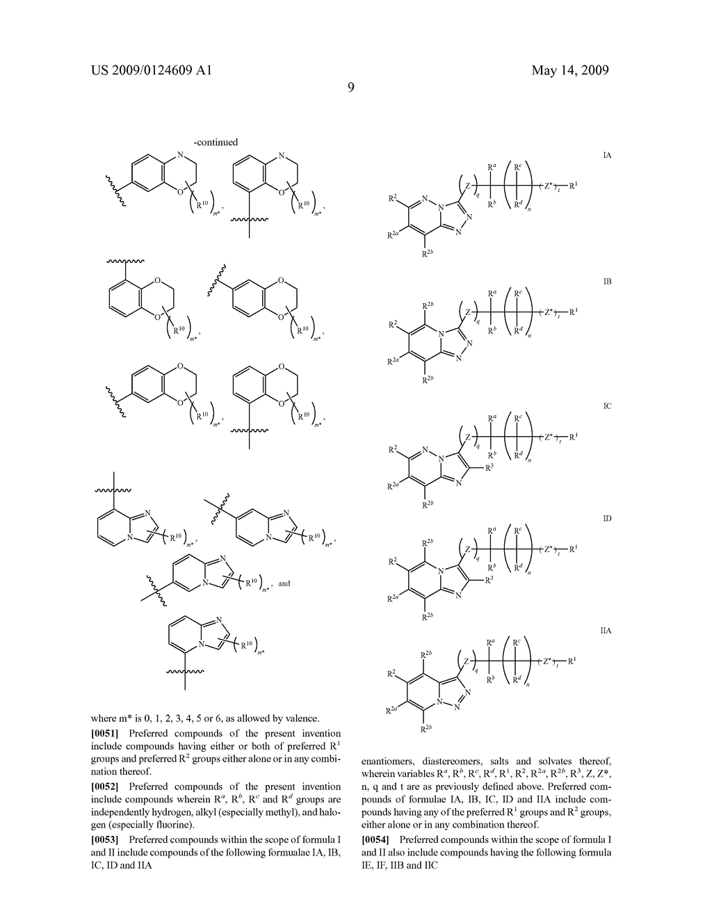 Fused heterocyclic derivatives and methods of use - diagram, schematic, and image 10