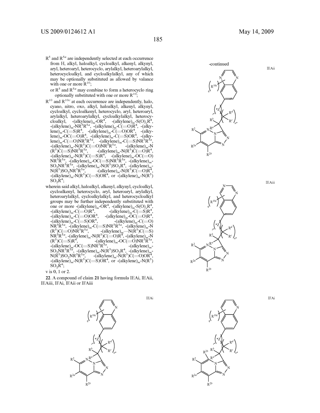 Fused heterocyclic derivatives and methods of use - diagram, schematic, and image 186