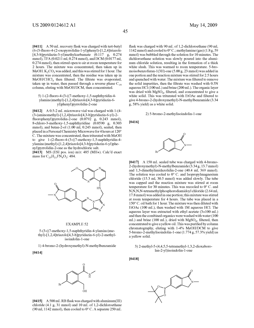 Fused heterocyclic derivatives and methods of use - diagram, schematic, and image 46