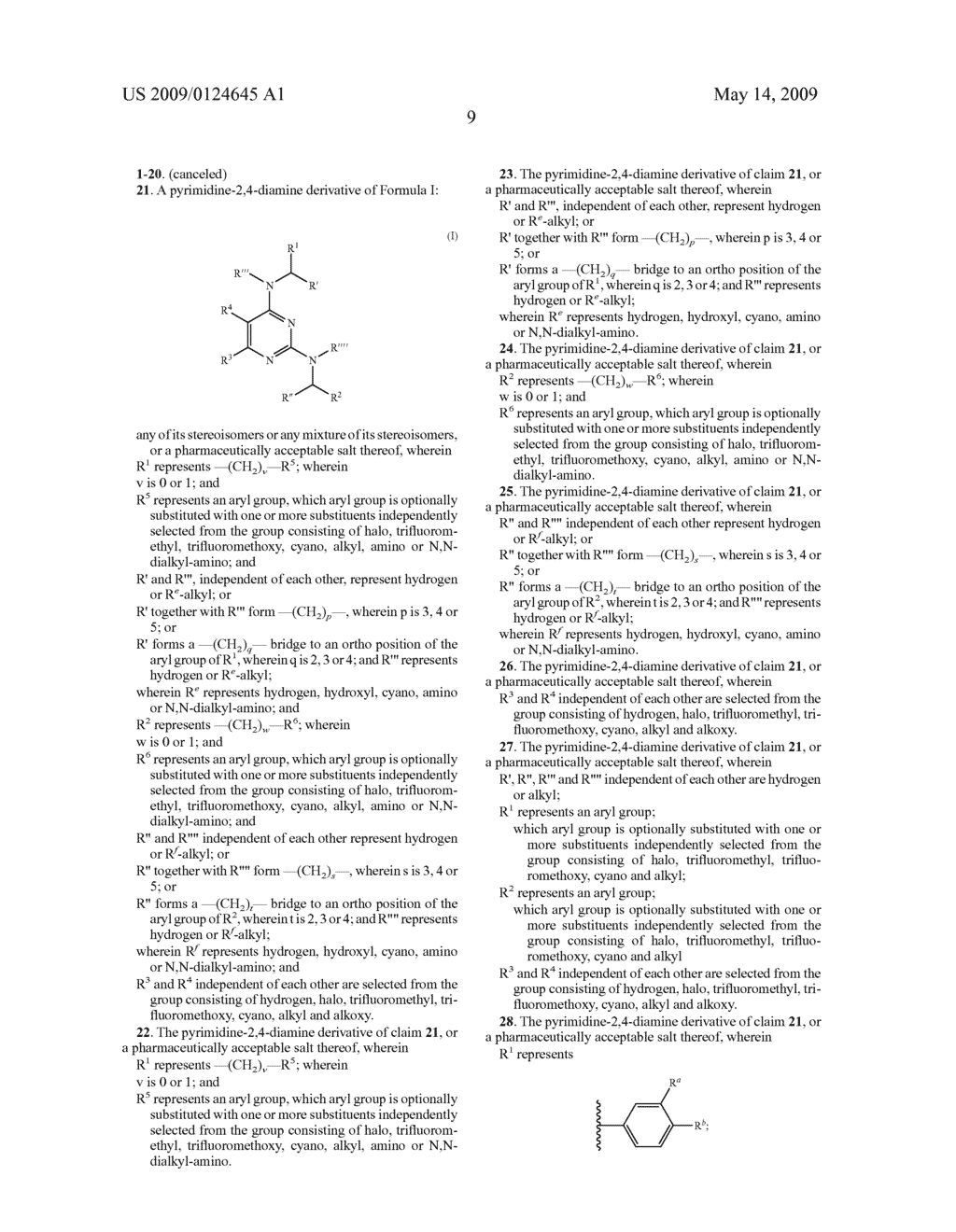 Novel Pyrimidine-2,4-Diamine Derivatives and their Use as Modulators of Small-Conductance Calcium-Activated Potassium Channels - diagram, schematic, and image 10