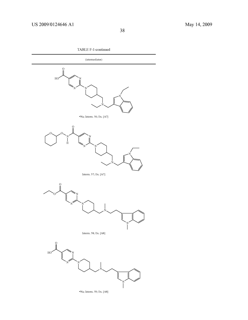 SUBSTITUTED INDOLYL ALKYL AMINO DERIVATIVES AS NOVEL INHIBITORS OF HISTONE DEACETYLASE - diagram, schematic, and image 39