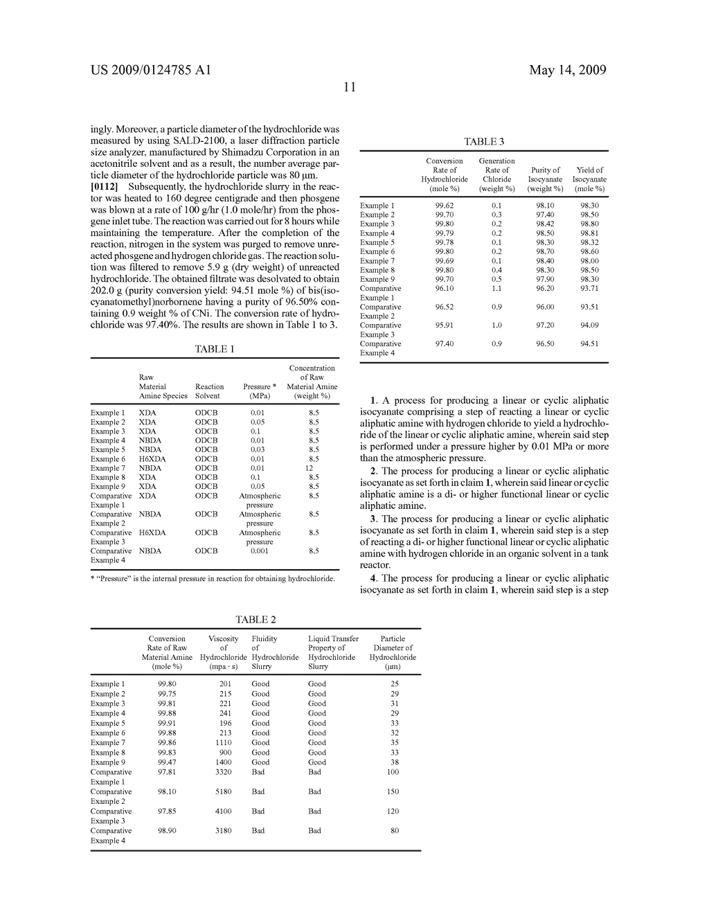 Process for production of isocyanate, isocyanate produced by the process, and use of the isocyanate - diagram, schematic, and image 12