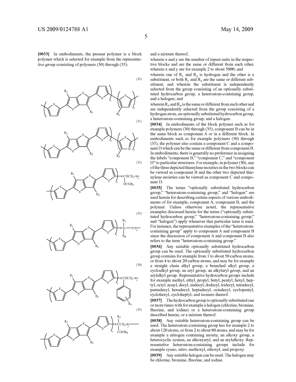 POLYMER HAVING THIENO[3,2-b] THIOPHENE MOIETIES - diagram, schematic, and image 08