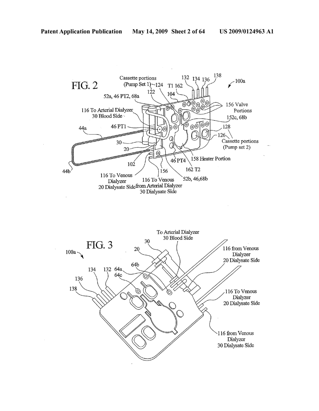 BALANCED FLOW DIALYSIS MACHINE - diagram, schematic, and image 03