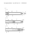 AMPOULE USABLE AS A SYRINGE AND A SYRINGE UNIT COMPRISING THE AMPOULE diagram and image