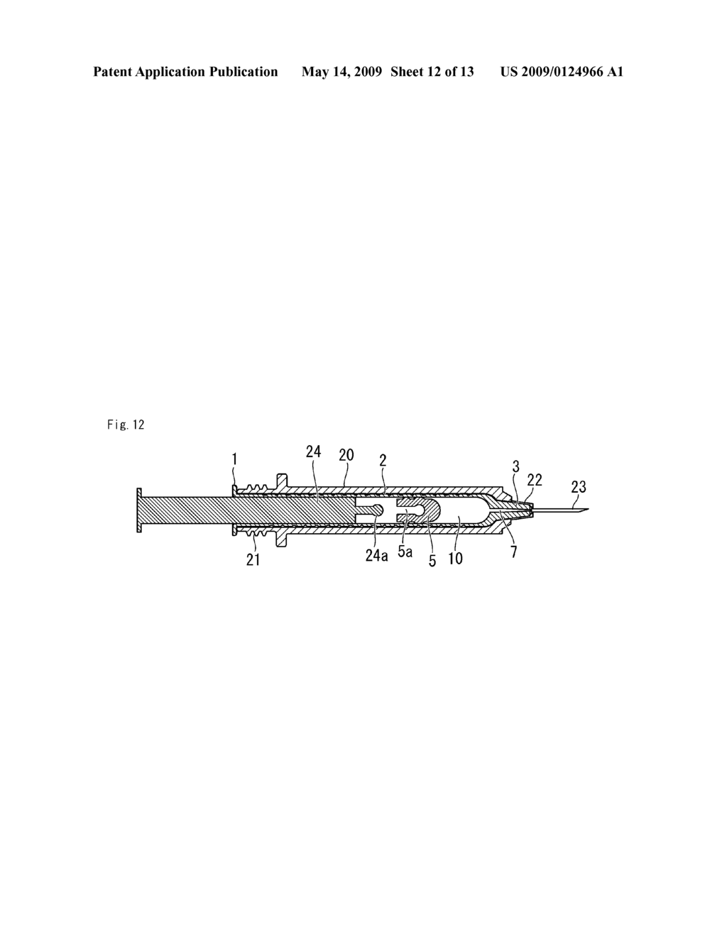 AMPOULE USABLE AS A SYRINGE AND A SYRINGE UNIT COMPRISING THE AMPOULE - diagram, schematic, and image 13