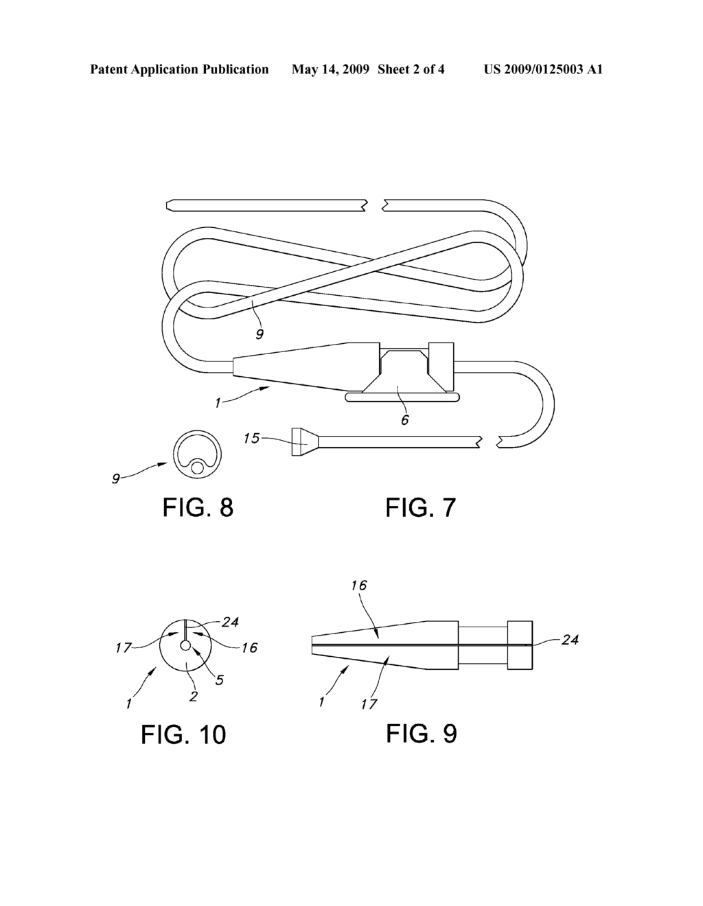 APPARATUS FOR SEALING, SECURING AND ADJUSTING THE LENGTH OF A FLEXIBLE TUBE - diagram, schematic, and image 03