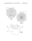 ARTIFICIAL KNEE IMPLANT INCLUDING LIQUID BALLAST SUPPORTING / ROTATING SURFACES AND INCORPORATING FLEXIBLE MULTI-MATERIAL AND NATURAL LUBRICANT RETAINING MATRIX APPLIED TO A JOINT SURFACE diagram and image