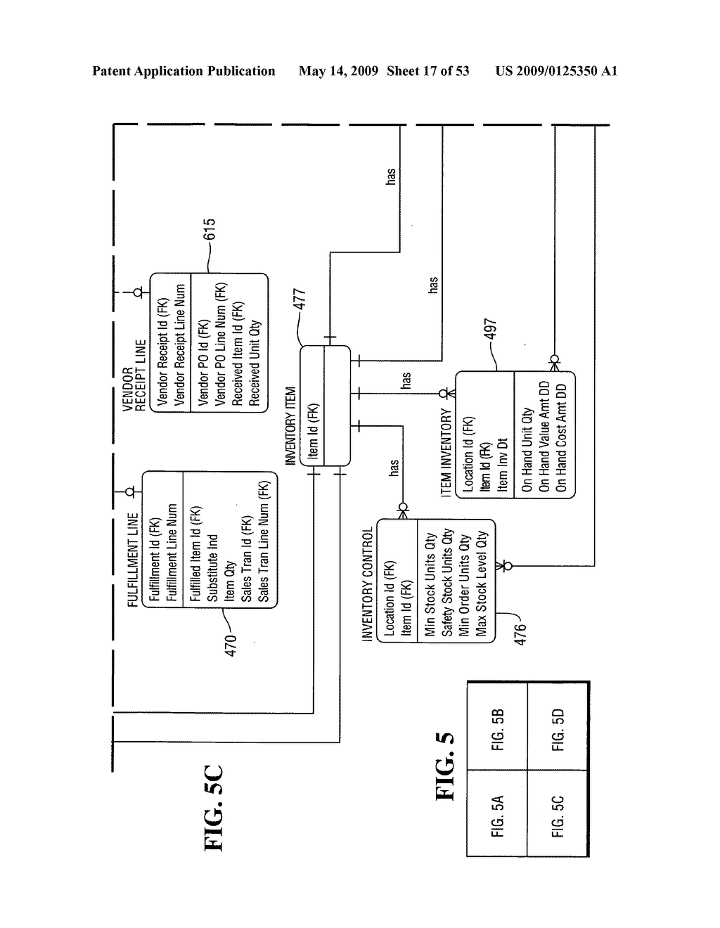 SYSTEM AND METHOD FOR CAPTURING AND STORING SUPPLY CHAIN AND LOGISTICS SUPPORT INFORMATION IN A RELATIONAL DATABASE SYSTEM - diagram, schematic, and image 18