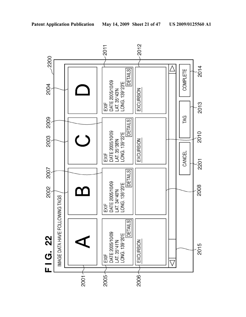 INFORMATION PROCESSING APPARATUS AND METHOD OF CONTROLLING THE SAME, INFORMATION PROCESSING METHOD, AND COMPUTER PROGRAM - diagram, schematic, and image 22