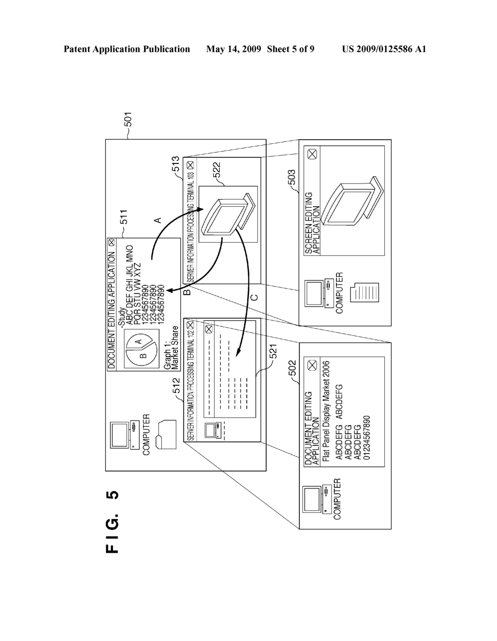 SCREEN SHARING SYSTEM AND DATA TRANSFER METHOD - diagram, schematic, and image 06