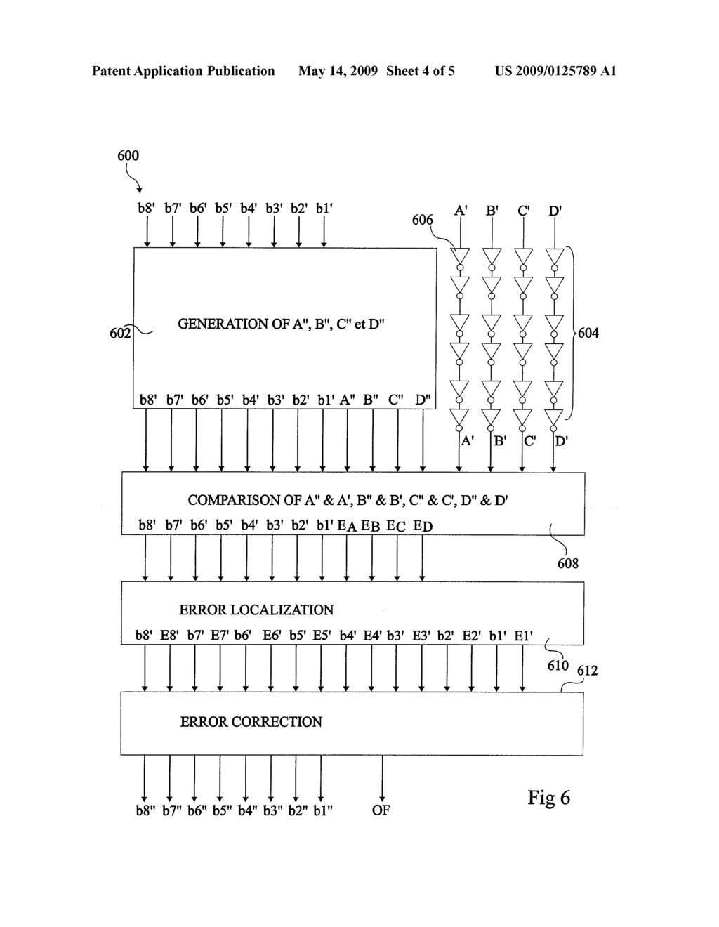 BUS WITH ERROR CORRECTION CIRCUITRY - diagram, schematic, and image 05