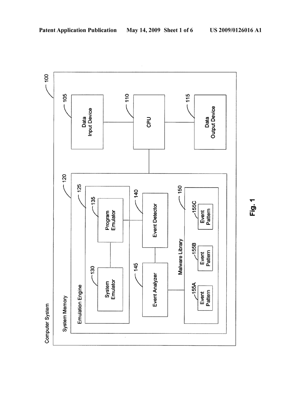 SYSTEM AND METHOD FOR DETECTING MULTI-COMPONENT MALWARE - diagram, schematic, and image 02