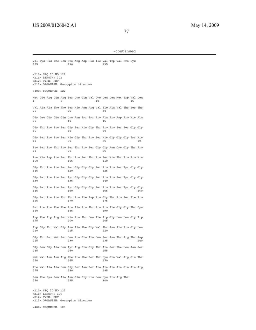 Polynucleotides and polypeptides involved in plant fiber development and methods of using same - diagram, schematic, and image 85