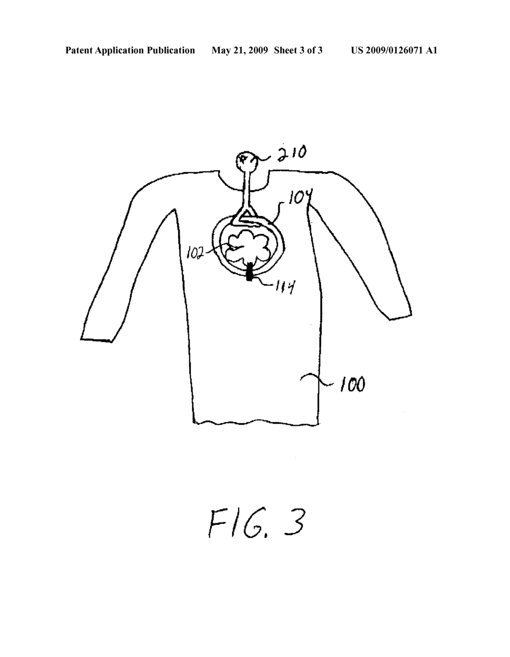 Toy-Holding Baby Garment - diagram, schematic, and image 04