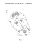 CAP HAVING AN ILLUMINATING FAN AND HEATING DEVICE diagram and image