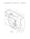 User-controlled water saving toilet diagram and image