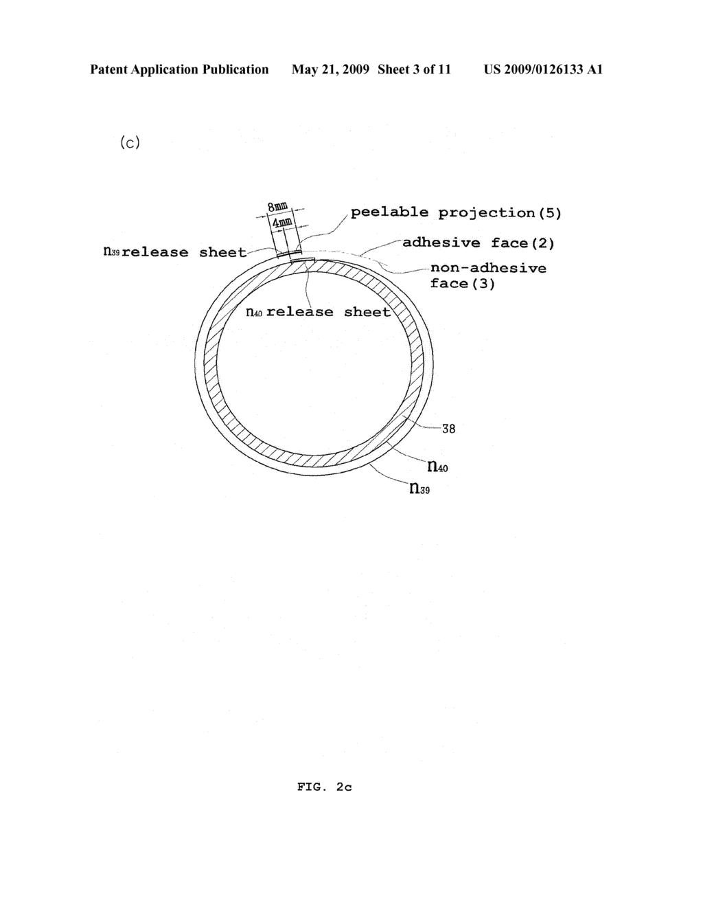 Adhesive roll cleaner, and apparatus for and method of manufacturing the same - diagram, schematic, and image 04