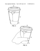 Convertible cup holder diagram and image