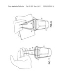 Convertible cup holder diagram and image