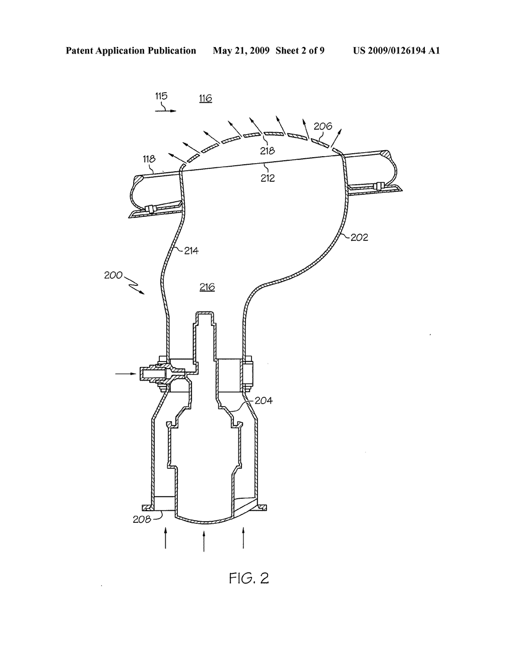 NOISE ATTENUATORS AND METHODS OF MANUFACTURING NOISE ATTENUATORS AND BLEED VALVE ASSEMBLIES - diagram, schematic, and image 03