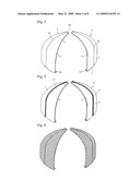 KNOCKDOWN STRUCTURE AND METHODS OF ASSEMBLING SAME diagram and image