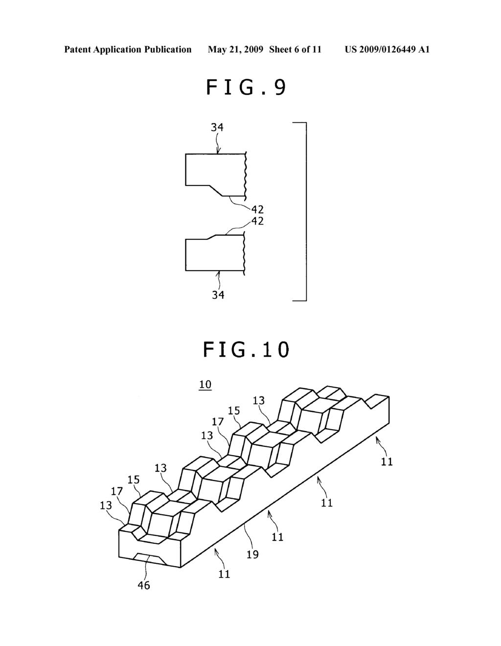 ROUGHLY SHAPED MATERIAL FOR FORGING, FORGED PRODUCT, APPARATUS FOR MOLDING ROUGHLY SHAPED MATERIAL FOR FORGING, AND METHOD OF MOLDING ROUGHLY SHAPED MATERIAL FOR FORGING - diagram, schematic, and image 07