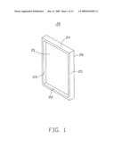 Metallic cover and method for making the same diagram and image