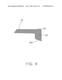 Metallic cover and method for making the same diagram and image