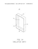 Metallic cover and method for making the same diagram and image