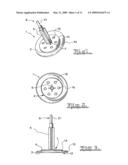 Depth Indicator for Indicating The Depth of a Settable Material and a Method of Applying a layer of a Settable Material onto a Support Surface diagram and image