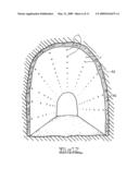 Depth Indicator for Indicating The Depth of a Settable Material and a Method of Applying a layer of a Settable Material onto a Support Surface diagram and image