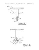 Depth Indicator for Indicating The Depth of a Settable Material and a Method of Applying a layer of a Settable Material onto a Support Surface diagram and image