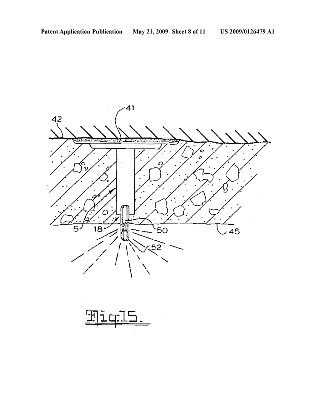 Depth Indicator for Indicating The Depth of a Settable Material and a Method of Applying a layer of a Settable Material onto a Support Surface - diagram, schematic, and image 09