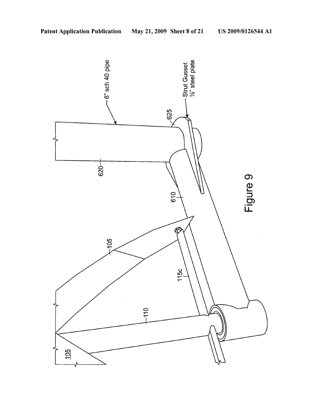 High efficiency turbine and method of making the same - diagram, schematic, and image 09
