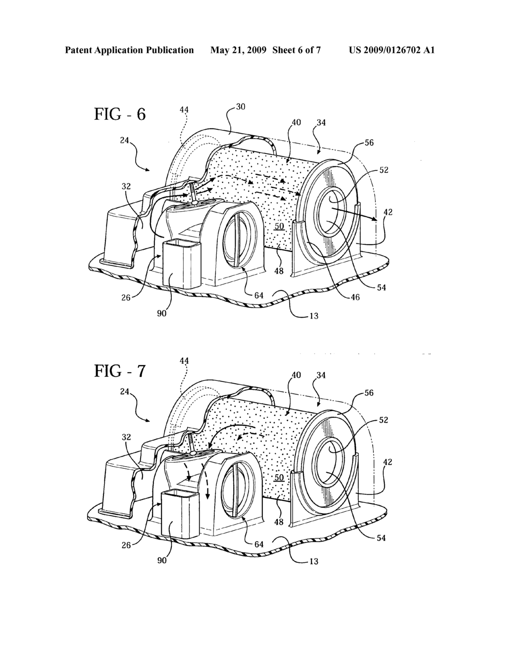 VAPOR CANISTER HAVING INTEGRATED EVAPORATIVE EMISSION PURGE ACTUATION MONITORING SYSTEM HAVING FRESH AIR FILTER - diagram, schematic, and image 07