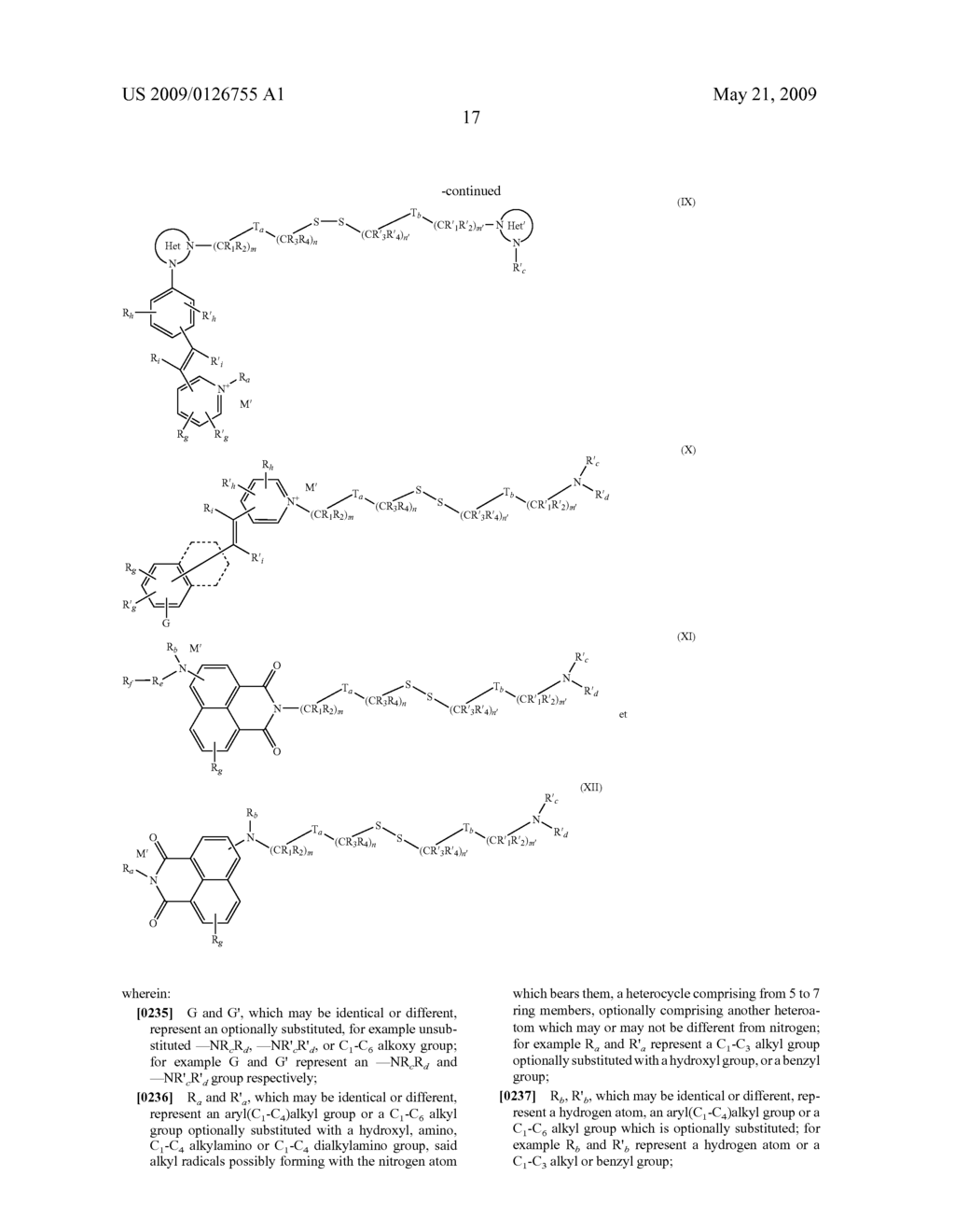 Hair compositions comprising at least one disulfide direct dye and at least one alkaline hydroxide agent and simultaneous hair shaping an dyeing processes - diagram, schematic, and image 18