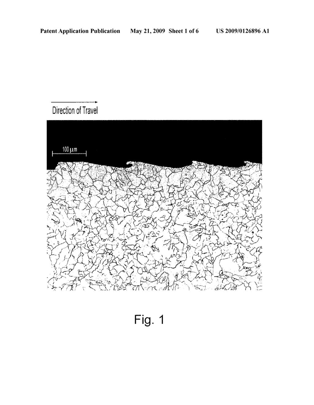 LOW SURFACE ROUGHNESS CAST STRIP AND METHOD AND APPARATUS FOR MAKING THE SAME - diagram, schematic, and image 02