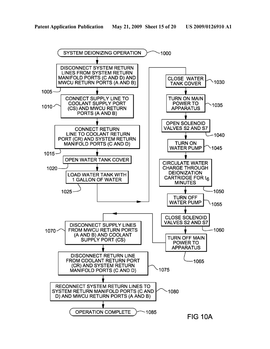 APPARATUS AND METHOD FOR FACILITATING SERVICING OF A LIQUID-COOLED ELECTRONICS RACK - diagram, schematic, and image 16