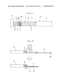 Construction For Stopping Water From Penetrating Into Drain Wire Contained In Shielded Wire And Method For Stopping Water From Penetrating Thereinto diagram and image