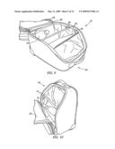 Carry-on luggage case diagram and image