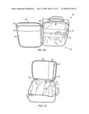 Carry-on luggage case diagram and image